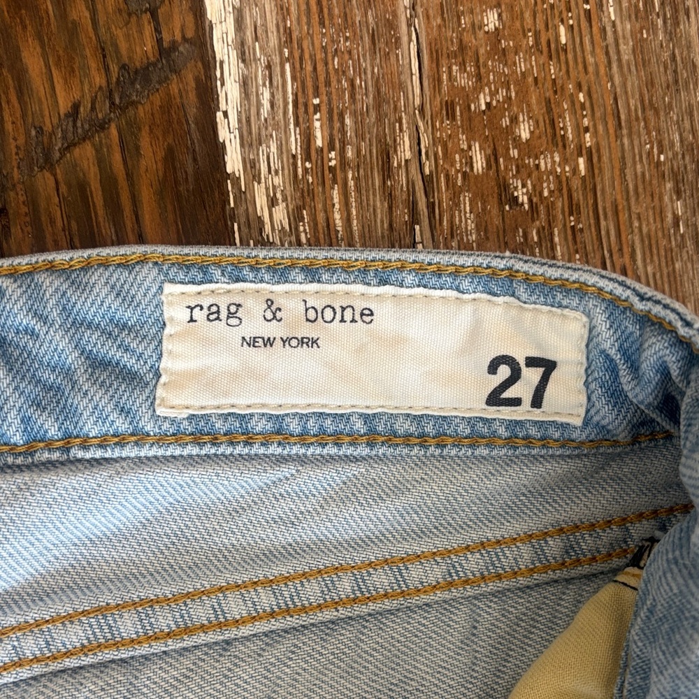 Rag & Bone Light Blue Denim Jeans